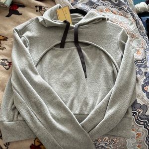 Crop Boutique Fleece Hoodie
